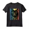 Nebelung Cat Ritratto Vintage Style Mamma Papà - Maglietta Regalo per Amanti dei Gatti - Ideale per Natale, Ringraziamento o Compleanni
