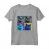 Nebelung Cat Pop Art Design - Maglietta Colorata Regalo per Amanti dei Gatti - Ideale per Natale, Ringraziamento e San Valentino