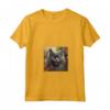 Nebelung - Dipinto con gatti e fiori, motivo: mamma e papà Maglietta con Collo a V - Ideale Regalo per Amanti Gatti Nebelung