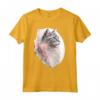 Nebelung Cat Cherry Blossom - Maglietta con Design Artistico Giapponese Sakura - Ideale per Amanti dei Gatti e dei Fiori di Ciliegio