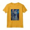 Nebelung Cat Notte Stellata Pittura - Maglietta Carina per Gatti e Amanti - Ideale per Natale, Ringraziamento o Compleanni