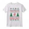 Tutto quello che Voglio per Natale con Nebelung - Maglietta Leggera Taglio Classico per Amanti dei Gatti - Ideale come Regalo di Natale