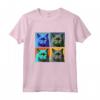 Nebelung Cat Pop Art Design - Maglietta Colorata per Fan di Gatti - Regalo Unico per Compleanni o Feste