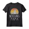 Divertente Nebelung Mamma Mamma Madre Amante Retro Grigio Cat Proprietario Maglietta - Ideale per gli Amanti dei Gatti Nebelung