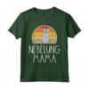 Divertente Nebelung Mamma Mamma Madre Amante Retro Grigio Cat Proprietario Maglietta - Ideale per gli Amanti dei Gatti Nebelung