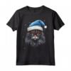 Nebelung Cat Christmas Graphic Tee - Divertente T-shirt Natale per Uomo Donna - Regalo Grafico Gatti Nebelung Vintage