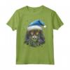 Nebelung Cat Christmas Graphic Tee - Divertente T-shirt Natale per Uomo Donna - Regalo Grafico Gatti Nebelung Vintage