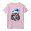 Nebelung Cat Christmas Graphic Tee - Divertente T-shirt Natale per Uomo Donna - Regalo Grafico Gatti Nebelung Vintage