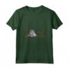Donna Nebelung Cat Heartbeat ECG Divertente I Love My Cat - Maglietta con Collo a V per Amanti dei Gatti Nebelung - Ideale come Regalo di Natale o Compleanno