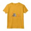 Donna Nebelung Cat Heartbeat ECG Divertente I Love My Cat - Maglietta con Collo a V per Amanti dei Gatti Nebelung - Ideale come Regalo di Natale o Compleanno