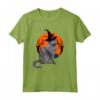 Nebelung - Cappello da Strega e Luna Maglietta per Halloween - Costume Gatto Nebelung