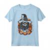 Nebelung Cat Halloween Graphic Tees - Maglietta Grafica Vintage per Uomo e Donna - T-shirt Divertenti e Personalizzate di Halloween