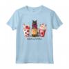 Tazze da Caffè e il mio Simpatico Gatto Nebelung - Maglietta per Cat Mom e Cat Dad - Design Gatti e Caffè