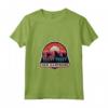 Donna New Hampshire Maglietta con Collo a V - Design Montagne Tramonto - Souvenir per Escursionisti e Campeggiatori del New Hampshire
