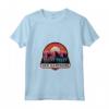 Donna New Hampshire Maglietta con Collo a V - Design Montagne Tramonto - Souvenir per Escursionisti e Campeggiatori del New Hampshire