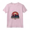 Donna New Hampshire Maglietta con Collo a V - Design Montagne Tramonto - Souvenir per Escursionisti e Campeggiatori del New Hampshire