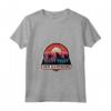 Donna New Hampshire Maglietta con Collo a V - Design Montagne Tramonto - Souvenir per Escursionisti e Campeggiatori del New Hampshire