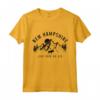 New Hampshire Vintage Pride Mountains Alce Maglietta - Ideale per gli Amanti della Natura e dell'Escursionismo