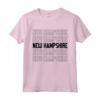 New Hampshire, Stato d'origine, America - Maglietta Testo Grafico Ideale per Feste e Compleanni
