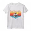 New Hampshire Mountain River Retro Tramonto USA Viaggio Maglietta - Ideale Regalo per Amanti del New Hampshire - Acquista Online