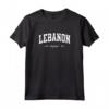 Lebanon Design College New Hampshire Maglietta - Disegni Divertenti Souvenir per Residenti e Trasferimenti