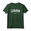 Lebanon Design College New Hampshire Maglietta - Disegni Divertenti Souvenir per Residenti e Trasferimenti