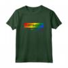 Portsmouth Design College New Hampshire - Maglietta Souvenir con Disegni Divertenti - Versione Arcobaleno per i Residenti e Amici di Portsmouth