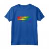 Portsmouth Design College New Hampshire - Maglietta Souvenir con Disegni Divertenti - Versione Arcobaleno per i Residenti e Amici di Portsmouth