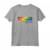 Portsmouth Design College New Hampshire - Maglietta Souvenir con Disegni Divertenti - Versione Arcobaleno per i Residenti e Amici di Portsmouth
