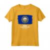Bandiera New Hampshire Brush Maglietta - Design Pennello Audace - Regalo Unico per il New Hampshire