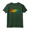 Manchester Design College New Hampshire Maglietta - Souvenir divertente del New Hampshire - Versione arcobaleno per residenti di Manchester