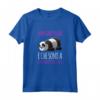 Donna Magliette Donna Manica Corta Panda Risparmio Energetico - T-Shirt per Compleanno degli Amanti Panda - Marca HapTiger