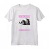 Donna Magliette Donna Manica Corta Panda Risparmio Energetico - T-Shirt per Compleanno degli Amanti Panda - Marca HapTiger