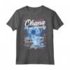 HapTiger Lilo & Stitch 626 Stitch Day Ohana Means Family Maglietta - Official Disney Apparel for Fans
