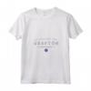 Donna Grafton Nord Dakota - Grafton ND Maglietta con Collo a V - Souvenir Design Vintage e Logo Ufficiale