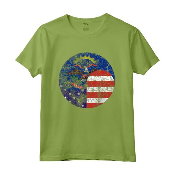 Maglietta Vintage del Nord Dakota e degli Stati Uniti - Ideale come Souvenir - Orgoglio Nord Dakota - Maglietta per Bambini e Fan del Team Sportivo del Nord Dakota