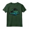 Jurassic Park Turquoise Safari Circle Logo Maglietta - Officially Licensed Apparel for Fans - Buy Online Now