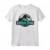 Jurassic Park Turquoise Safari Circle Logo Maglietta - Officially Licensed Apparel for Fans - Buy Online Now