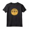 HapTiger Vinyl Johnny Cash I Walk The Line Maglietta - Classic Cut Music Lover Tee