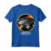 HapTiger: The Next Generation Rainbow Ship Badge Maglietta - Officially Licensed Apparel for Futuristic Fashion Fans
