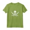 Jolly Roger Pirate Skull Swords Maglietta - Abbigliamento Pirata Leggero con Taglio Classico