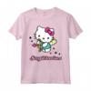 Hello Kitty - Maglietta Sagittario con Licenza Ufficiale HapTiger - Ideale per gli Appassionati di Hello Kitty e Astrologia