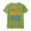 HapTiger Logo Print Pride Maglietta - Rainbow T Shirts for Men, Women, Boys, and Girls - Official Pride Merchandise
