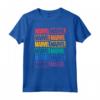 HapTiger Logo Print Pride Maglietta - Rainbow T Shirts for Men, Women, Boys, and Girls - Official Pride Merchandise