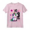 Bambino Ho 3 Anni - Maglietta Compleanno Bimba 3 Anni con Unicorno - Leggera e Confortevole