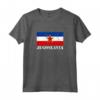 Maglietta vintage Eks Jugoslavia Flag - Ex Jugoslavia Nostalgia Retrò Tee - Ideal for History Enthusiasts