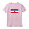 Maglietta vintage Eks Jugoslavia Flag - Ex Jugoslavia Nostalgia Retrò Tee - Ideal for History Enthusiasts