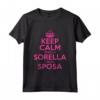 Addio al Nubilato Keep Calm Sono la Sorella della Sposa - Maglietta Divertente per Donna - Idea Regalo Originale per l'Addio al Nubilato