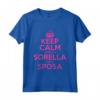 Addio al Nubilato Keep Calm Sono la Sorella della Sposa - Maglietta Divertente per Donna - Idea Regalo Originale per l'Addio al Nubilato