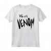 HapTiger We Are Venom Large Text Maglietta - Official Marvel Venom Apparel - 19MARV01711A-001